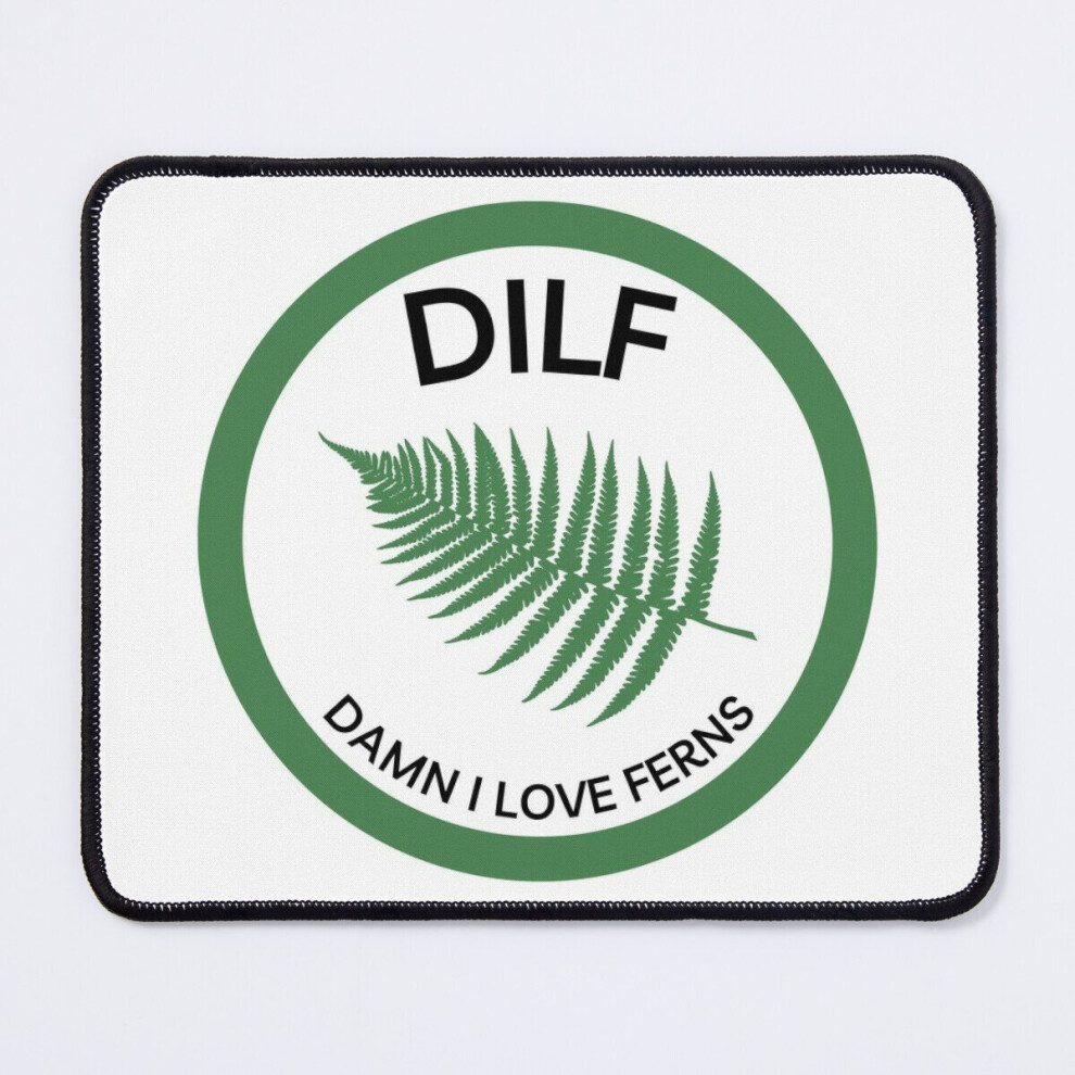 Mouse Pad Dilf - Damn I Love Ferns 11.8 X 9.8 Inch Computer Mat Gaming Office Mousepad 7802738203370