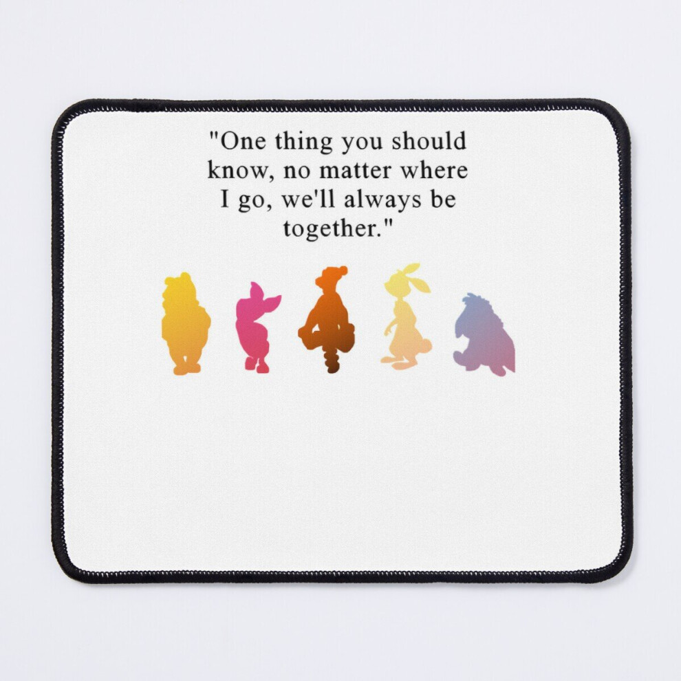 Mouse Pad Loves Anime And We'll Always Be Together You Can Be Awesome Since 11.8 X 9.8 Inch Computer Mat Gaming Office Mousepad 7802738177213
