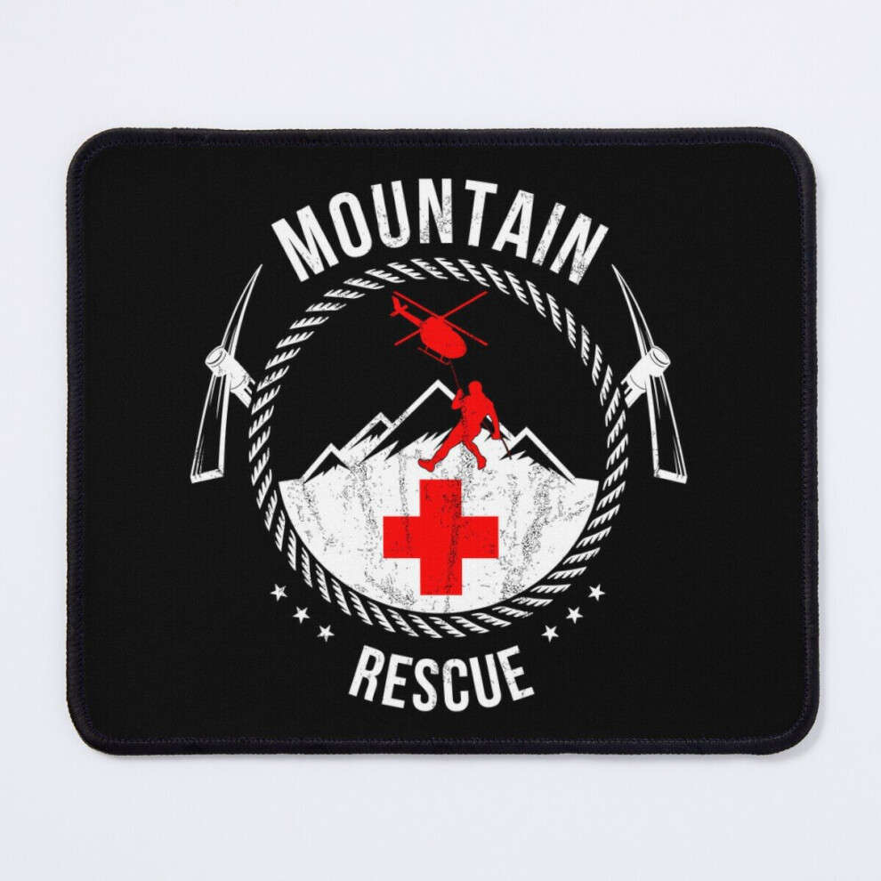 Mouse Pad Mountain Rescue Mountaineers Helicopter 11.8 X 9.8 Inch Computer Mat Gaming Office Mousepad 7802738158625