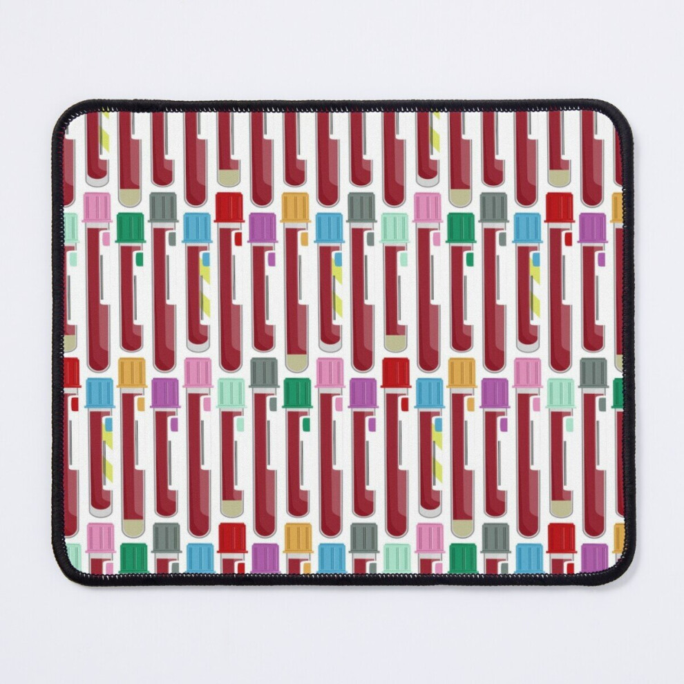 Mouse Pad Phlebotomy Blood Tubes 11.8 X 9.8 Inch Computer Mat Gaming Office Mousepad 7802738141856