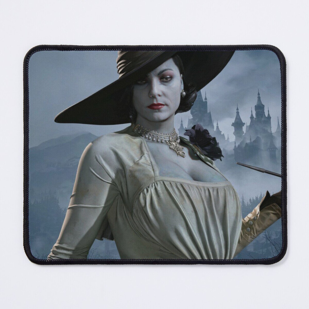 Mouse Pad Resident Evil Lady Dimitrescu 11.8 X 9.8 Inch Computer Mat Gaming Office Mousepad 7802738192377