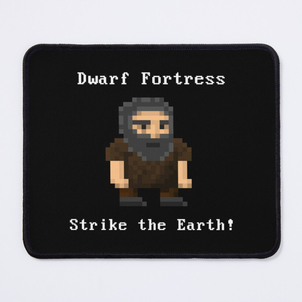 Mouse Pad Dwarf Fortress Pixel Art - Strike The Earth! 11.8 X 9.8 Inch Computer Mat Gaming Office Mousepad 7802738175547