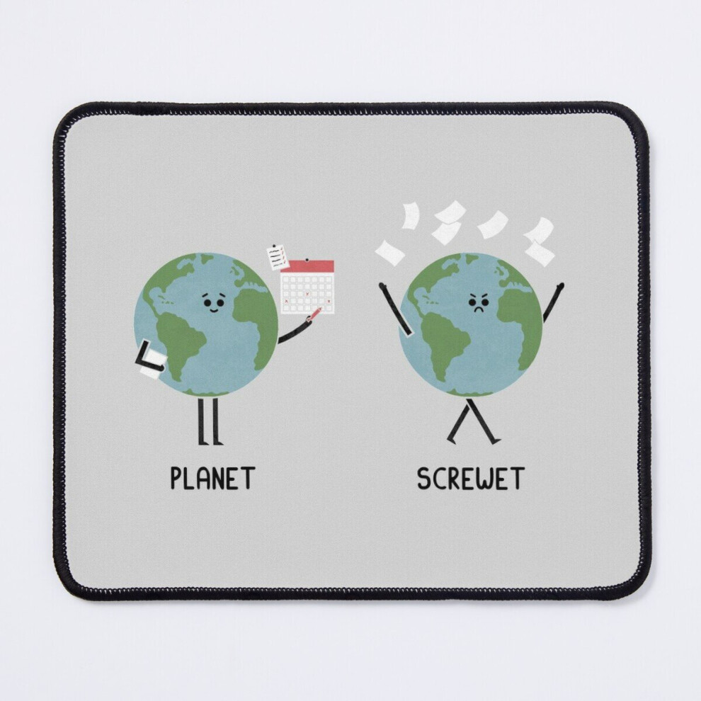 Mouse Pad Opposites - Planet 11.8 X 9.8 Inch Computer Mat Gaming Office Mousepad 7802738158649