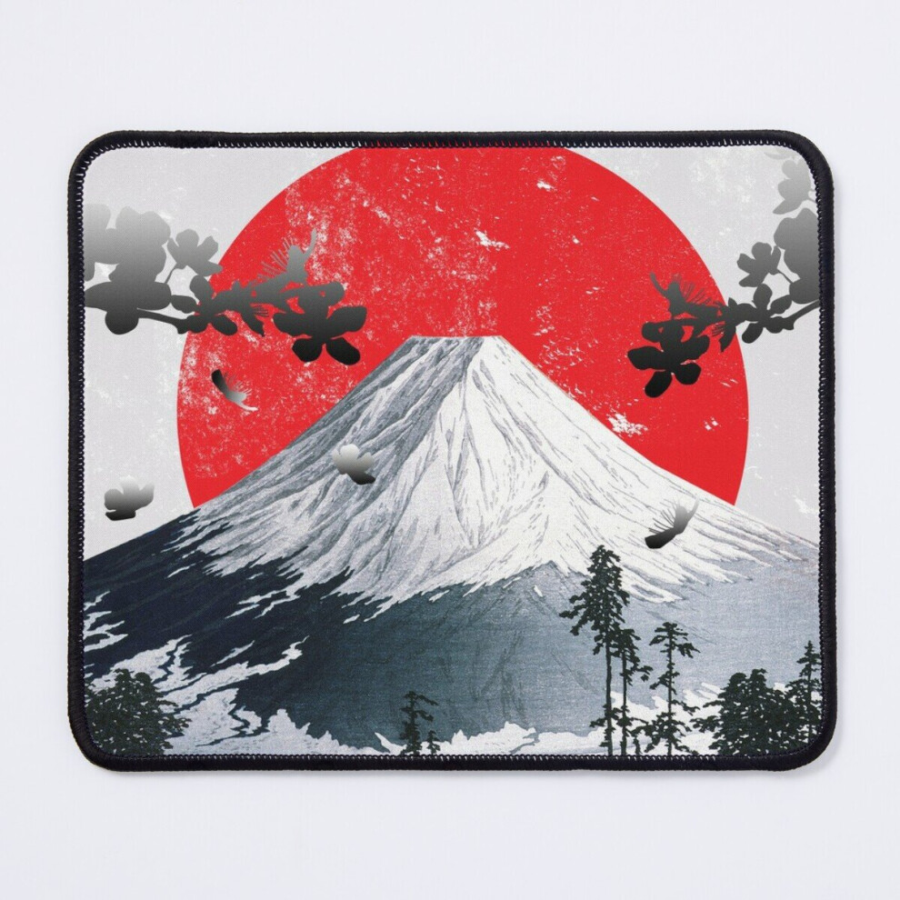 Mouse Pad Cherry Blossoms Mount Fuji Japan 11.8 X 9.8 Inch Computer Mat Gaming Office Mousepad 7802738143300