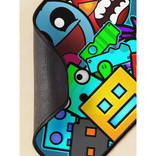 Mouse Pad geometry dash old school gaming 11.8 x 9.8 inch Computer Mat Gaming Office Mousepad 2
