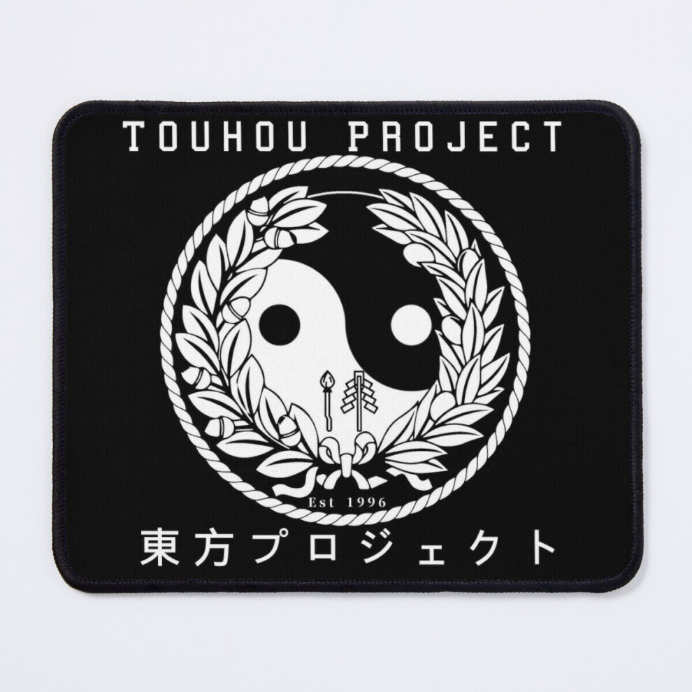 Mouse Pad Touhou Project - College Seal ( Format 2) 11.8 X 9.8 Inch Computer Mat Gaming Office Mousepad White 7802738185072