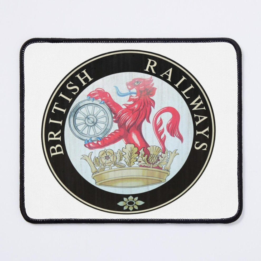 Mouse Pad British Railways Logo 11.8 X 9.8 Inch Computer Mat Gaming Office Mousepad 7802738177060