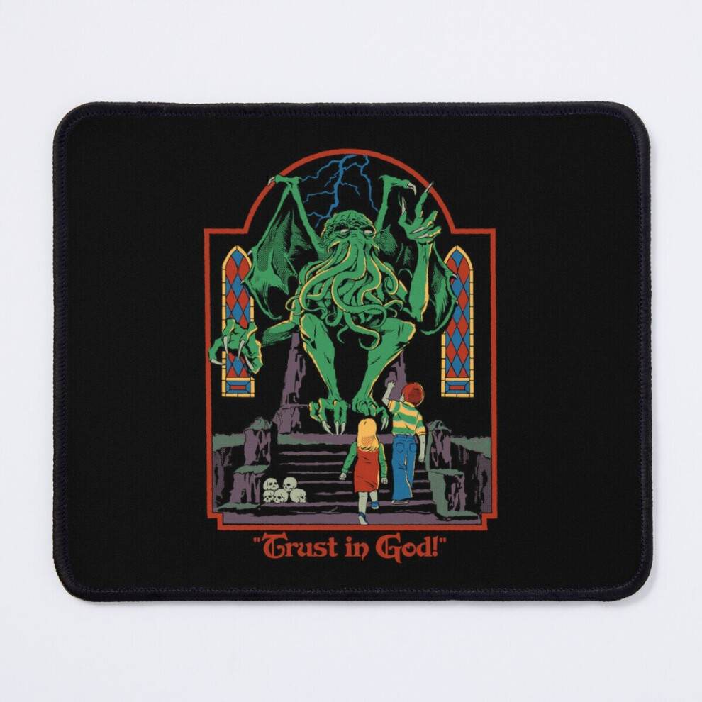 Mouse Pad Trust In God 11.8 X 9.8 Inch Computer Mat Gaming Office Mousepad 7802738155839