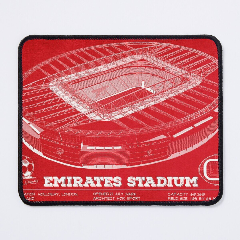 Mouse Pad Emirates Stadium 11.8 X 9.8 Inch Computer Mat Gaming Office Mousepad 7802738140194
