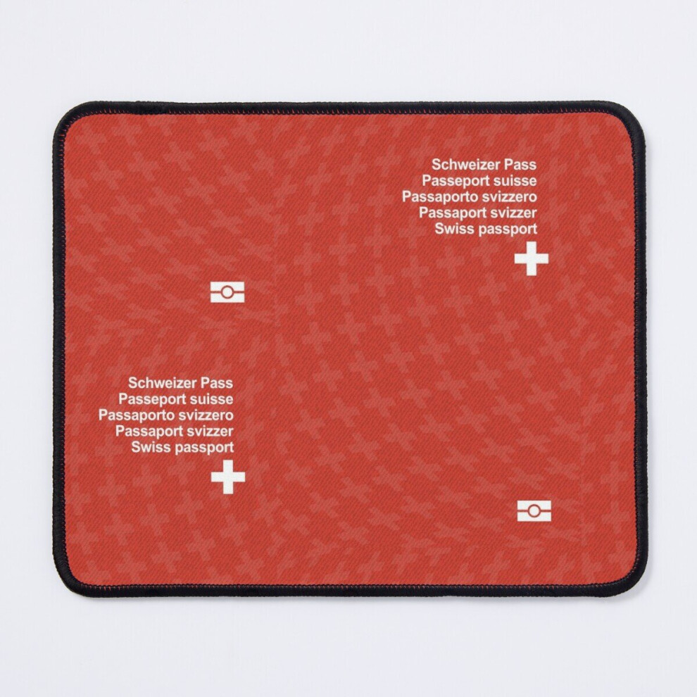 Mouse Pad Switzerland Passport 11.8 X 9.8 Inch Computer Mat Gaming Office Mousepad 7802738189414