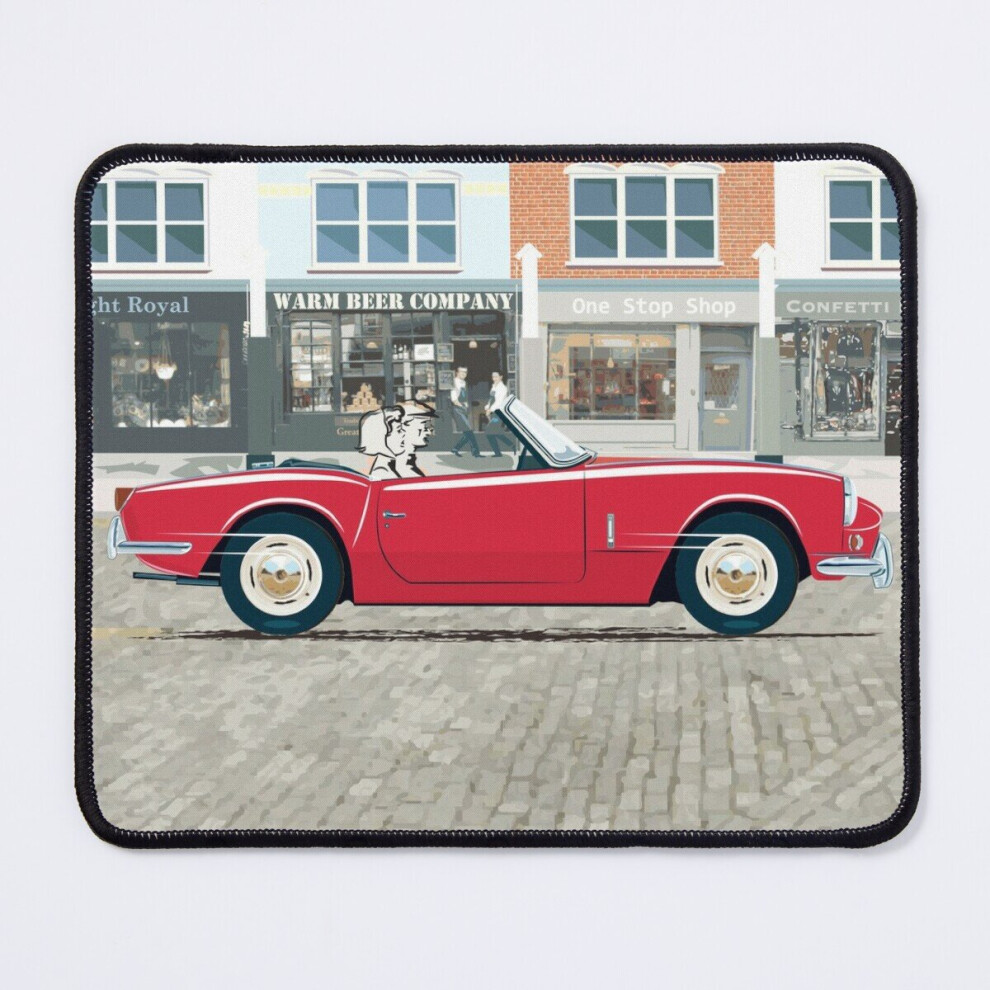 Mouse Pad Cherry 1960S Spitfire A Triumph! 11.8 X 9.8 Inch Computer Mat Gaming Office Mousepad Red 7802738174762
