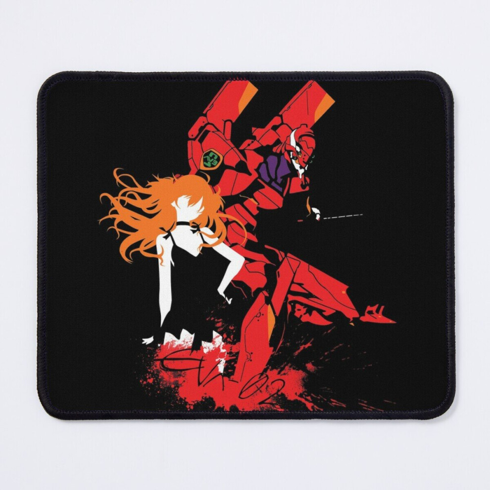 Mouse Pad Evangelion Unit-02 11.8 X 9.8 Inch Computer Mat Gaming Office Mousepad 7802738128659