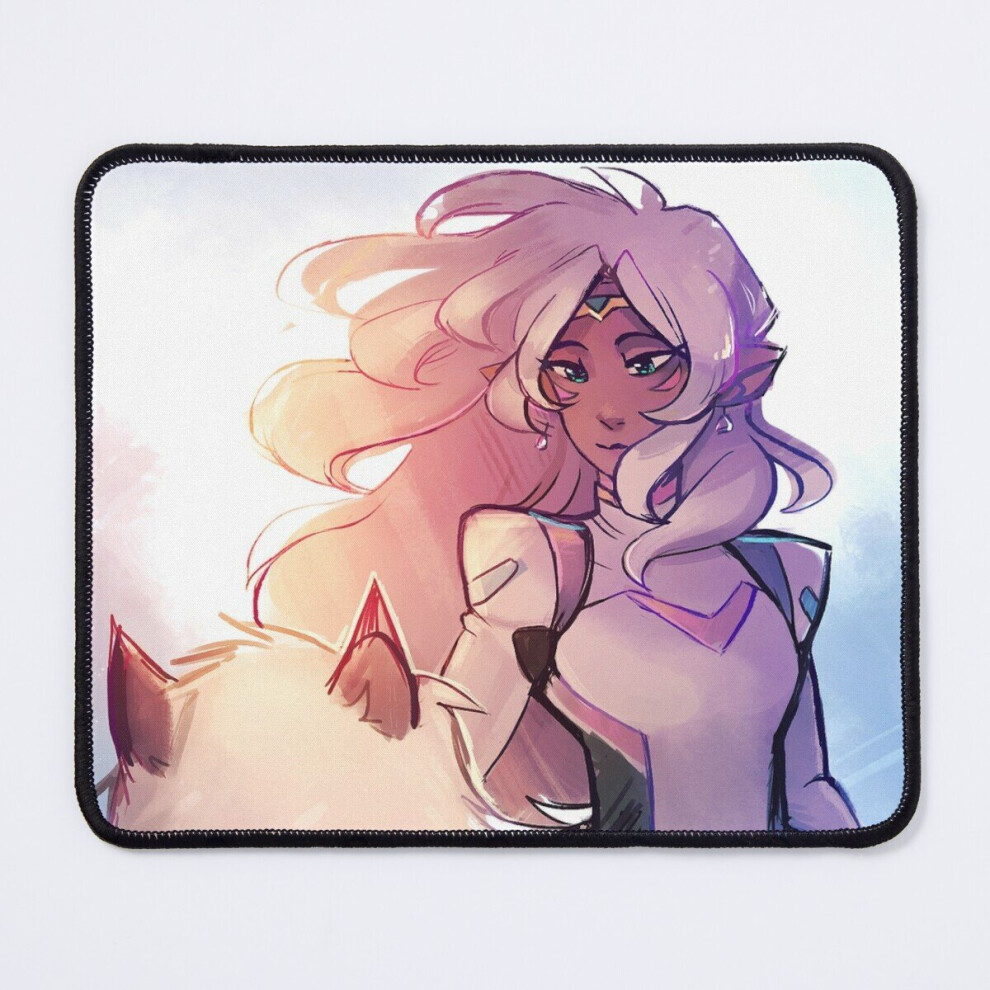 Mouse Pad Lion 11.8 X 9.8 Inch Computer Mat Gaming Office Mousepad White 7802738143072
