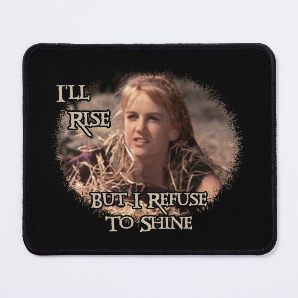 Mouse Pad Gabrielle, I'll Rise But I Refuse To Shine 11.8 X 9.8 Inch Computer Mat Gaming Office Mousepad 7802738191585