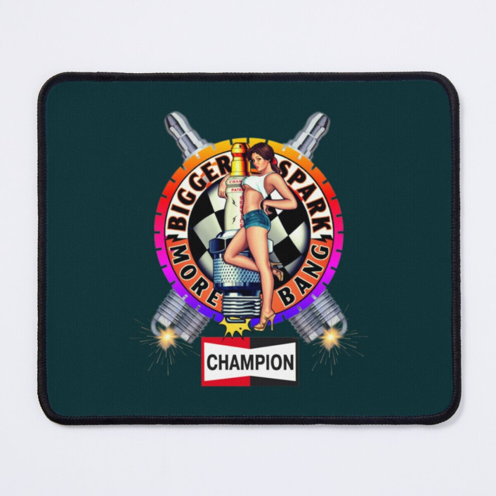 Mouse Pad Champion Spark Plug 11.8 X 9.8 Inch Computer Mat Gaming Office Mousepad 7802738155334
