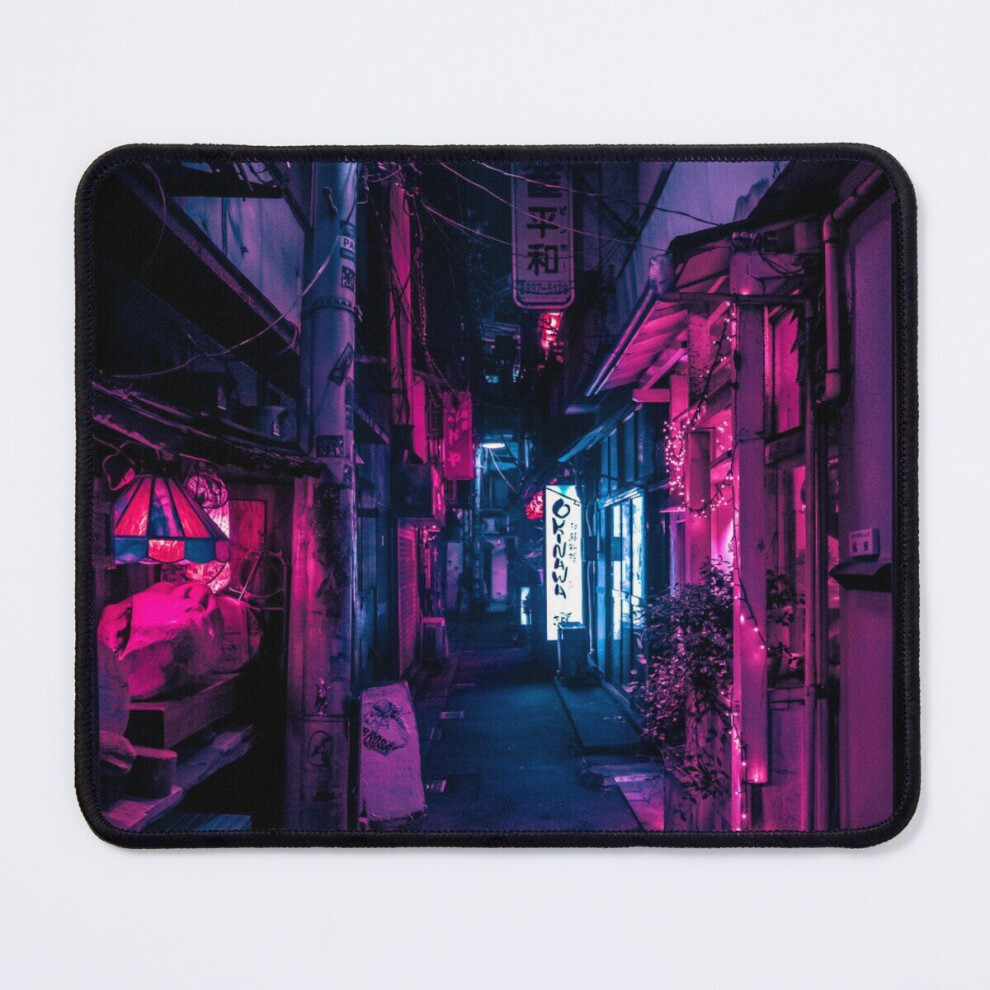 Mouse Pad Underground Alleyway To Neon Festival 11.8 X 9.8 Inch Computer Mat Gaming Office Mousepad 7802738194258