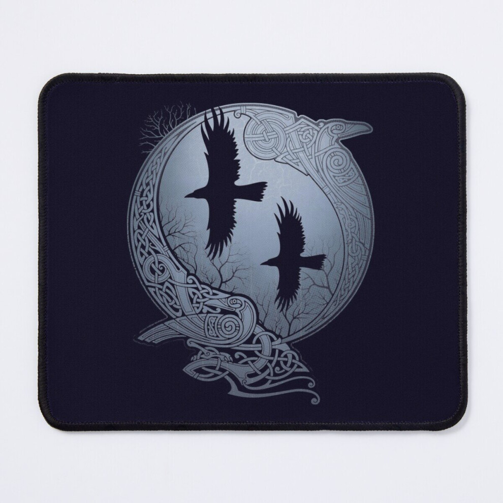 Mouse Pad Odin's Ravens 11.8 X 9.8 Inch Computer Mat Gaming Office Mousepad 7802738199482