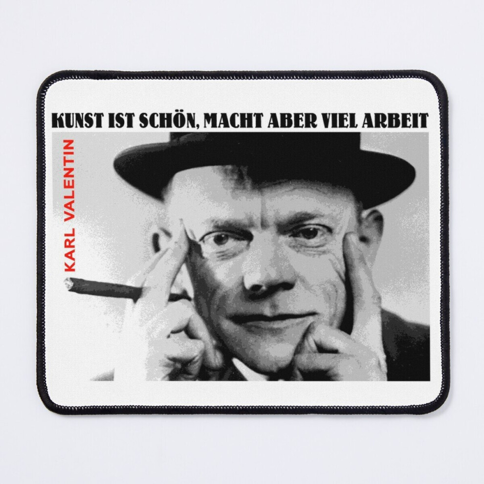 Mouse Pad Karl Valentin 001 11.8 X 9.8 Inch Computer Mat Gaming Office Mousepad 7802738187793