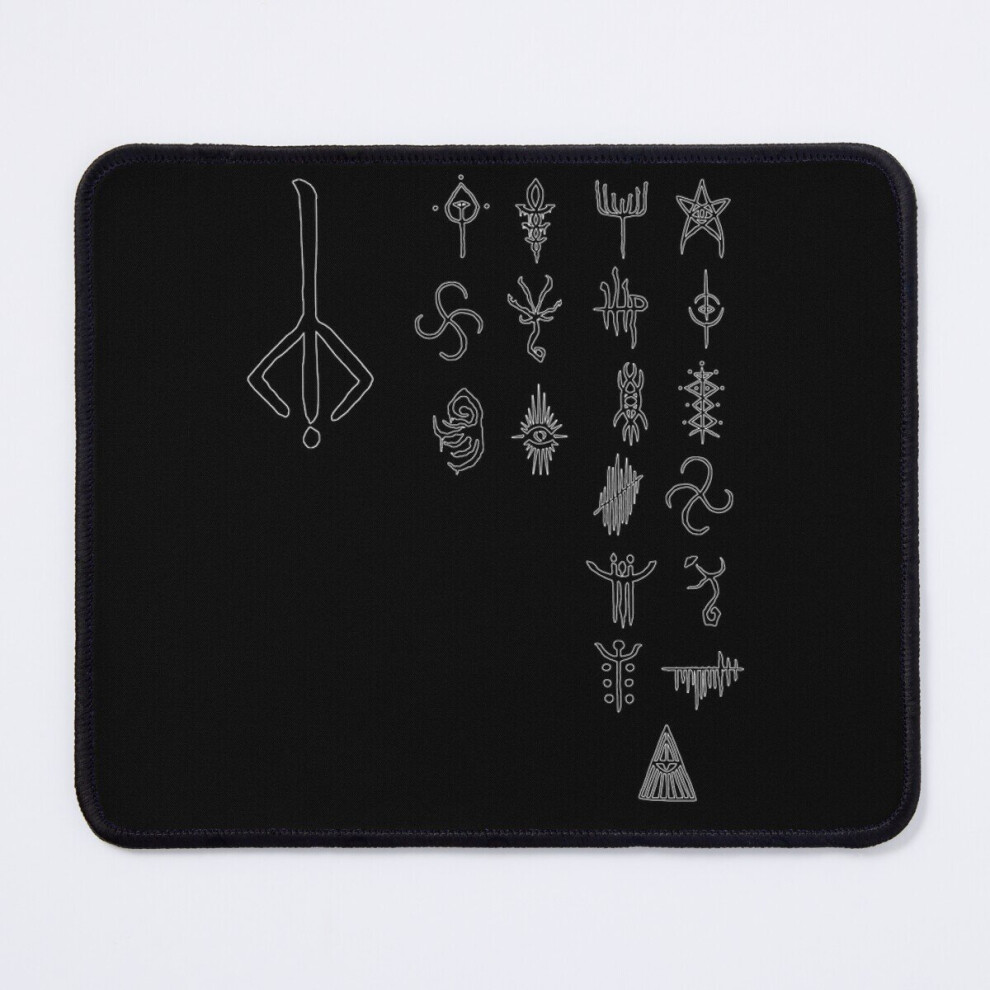 Mouse Pad Bloodborne Caryll Runes 11.8 X 9.8 Inch Computer Mat Gaming Office Mousepad 7802738128703