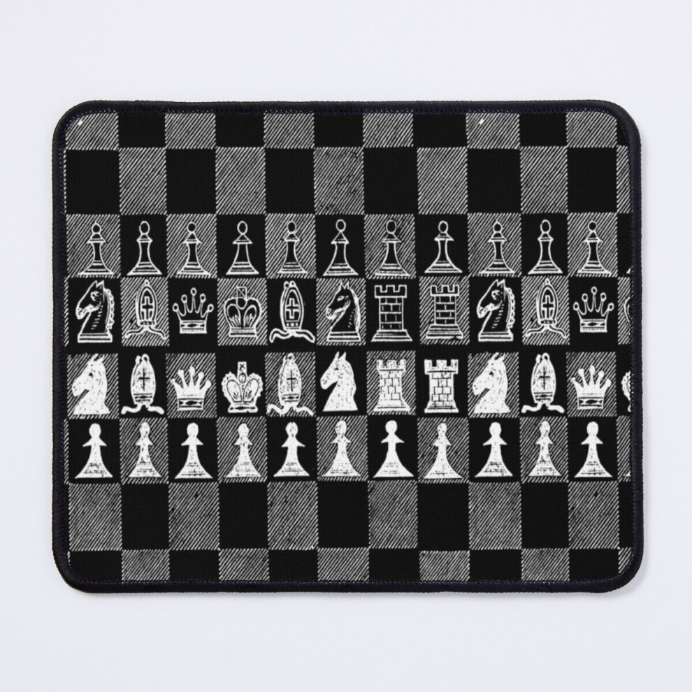Mouse Pad Chess Fan, Chess Player, Grand Master Of Chess - 11.8 X 9.8 Inch Computer Mat Gaming Office Mousepad White 7802738170740