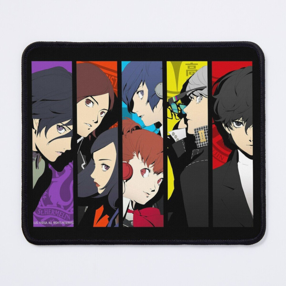 Mouse Pad ?Persona?25Th Anniversary Protagonists 11.8 X 9.8 Inch Computer Mat Gaming Office Mousepad 7802738167542