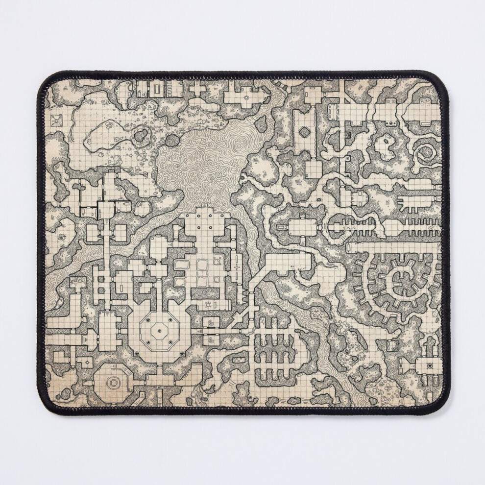 Mouse Pad The Winter Tombs - A Massive Dungeon Complex 11.8 X 9.8 Inch Computer Mat Gaming Office Mousepad 7802738110845