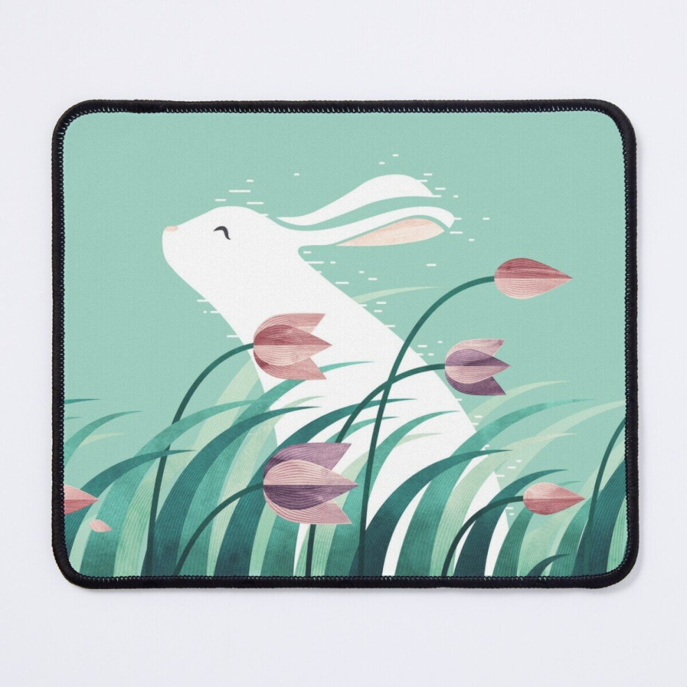 Mouse Pad Rabbit, Resting 11.8 X 9.8 Inch Computer Mat Gaming Office Mousepad 7802738113693