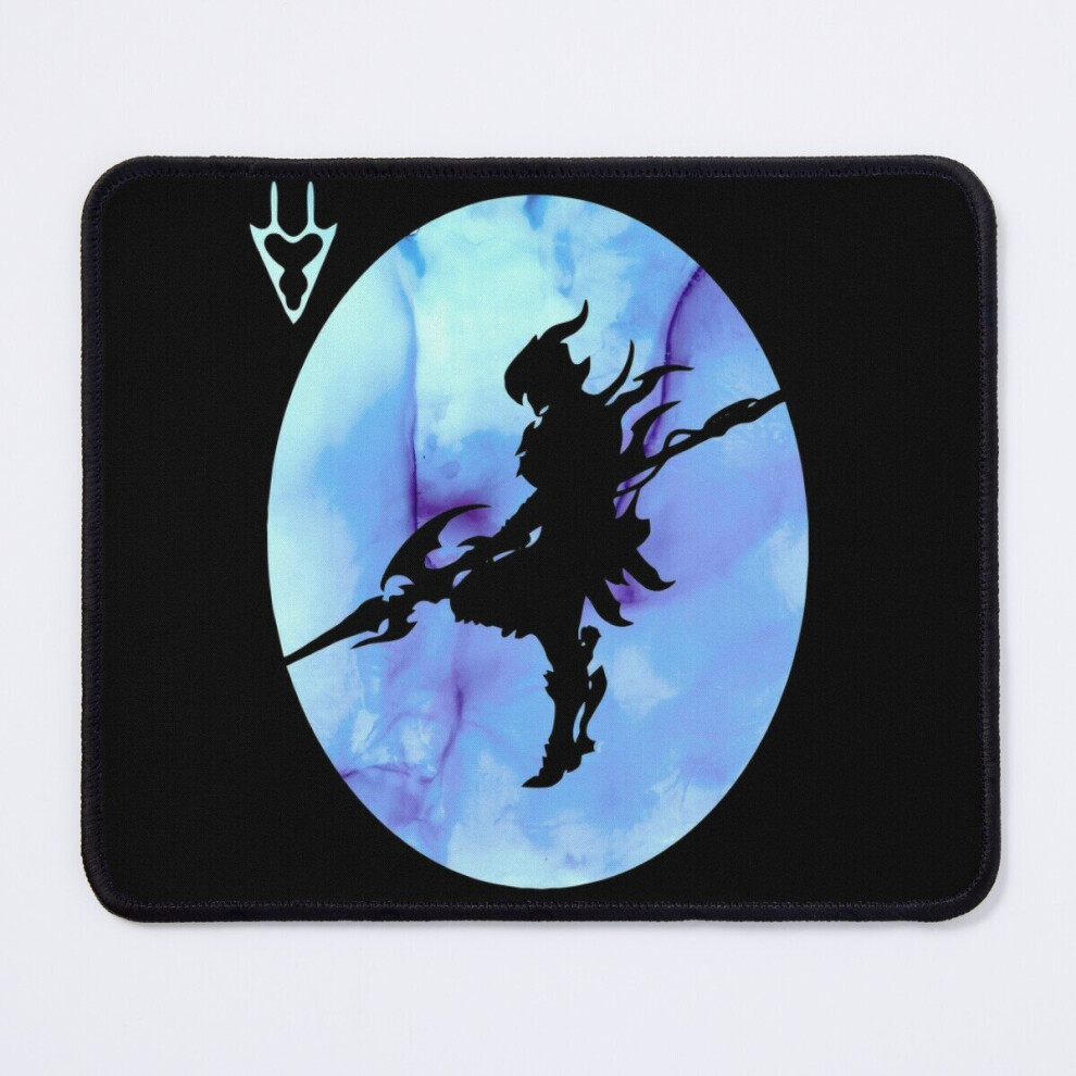 Mouse Pad Ffxiv Dragoon Silhouette 11.8 X 9.8 Inch Computer Mat Gaming Office Mousepad 7802738113723