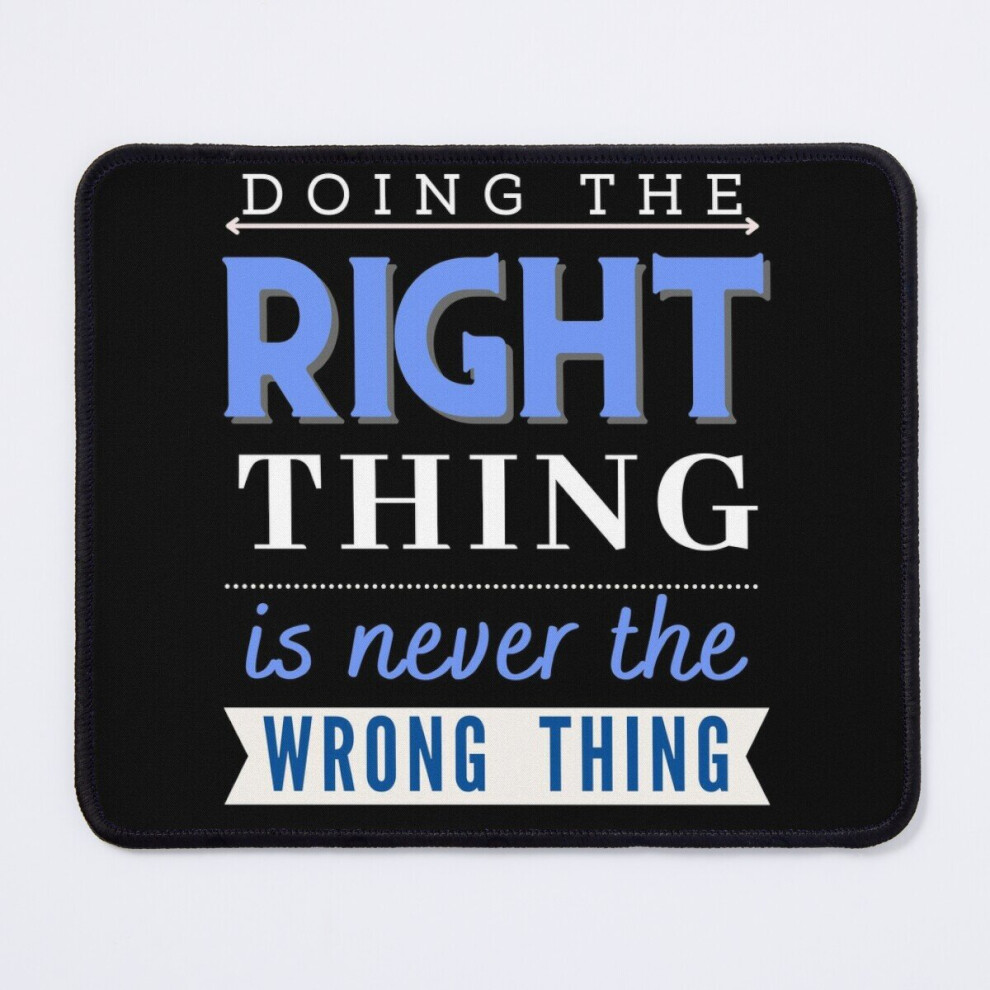 Mouse Pad Do The Right Thing V1 11.8 X 9.8 Inch Computer Mat Gaming Office Mousepad 7802738126310