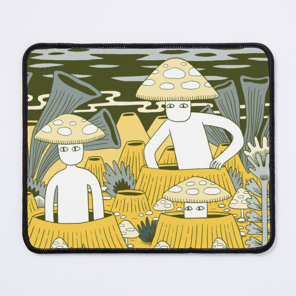 Mouse Pad Mushroom Men 11.8 X 9.8 Inch Computer Mat Gaming Office Mousepad 7802738108859
