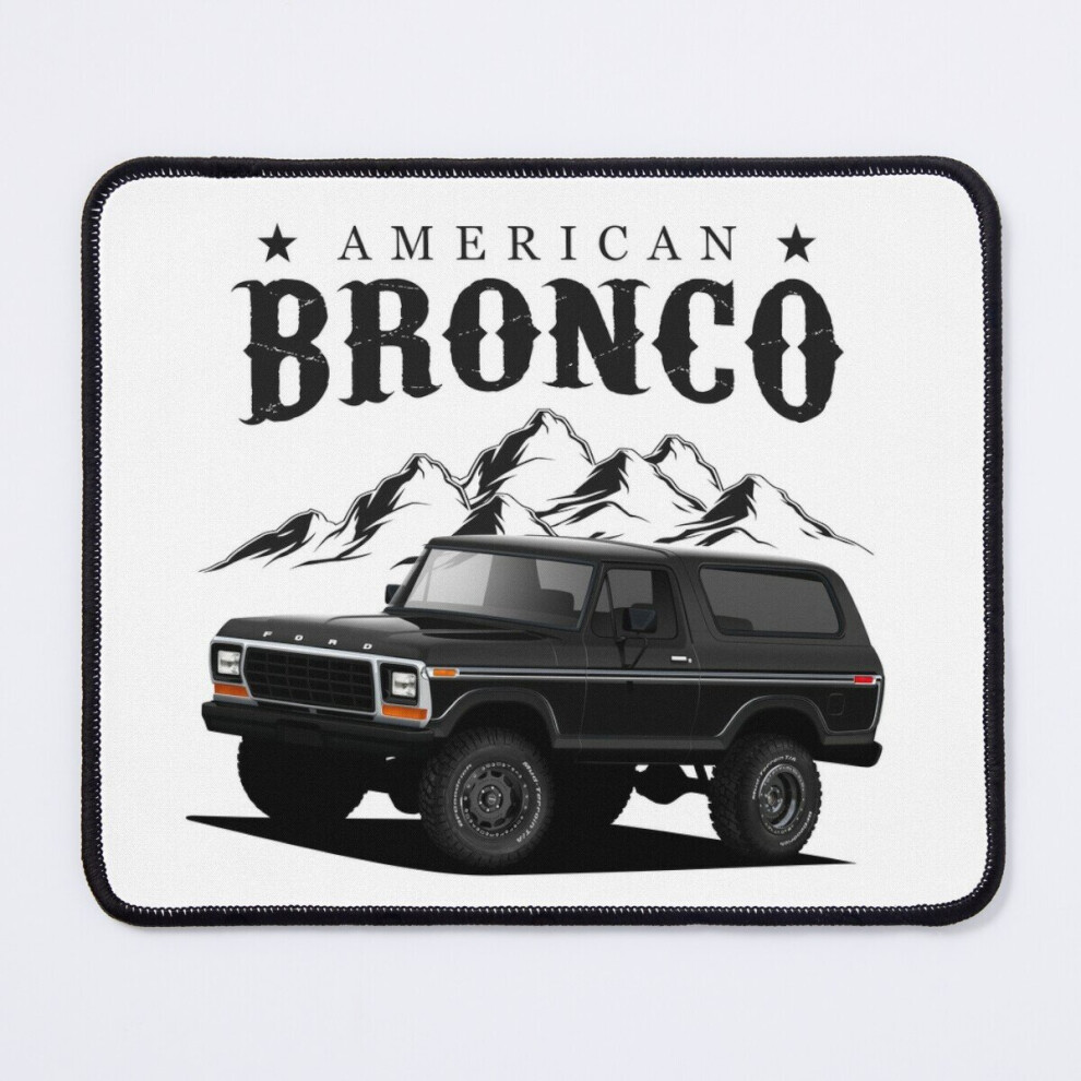 Mouse Pad Custom Bronco 11.8 X 9.8 Inch Computer Mat Gaming Office Mousepad 7802738146561