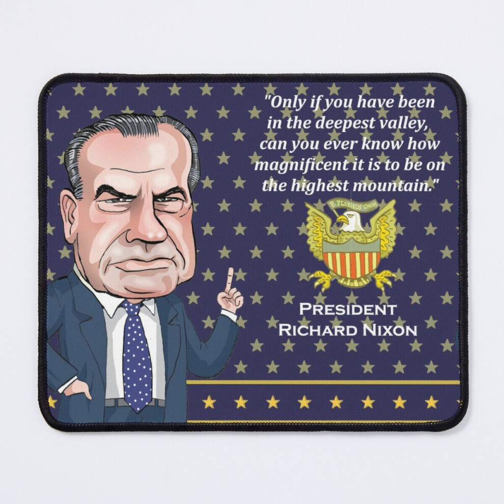 Mouse Pad President Richard Nixon 11.8 X 9.8 Inch Computer Mat Gaming Office Mousepad 7802738131307