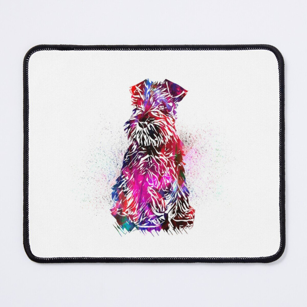 Mouse Pad Adorable Miniature Schnauzer Puppy 11.8 X 9.8 Inch Computer Mat Gaming Office Mousepad 7802738199864