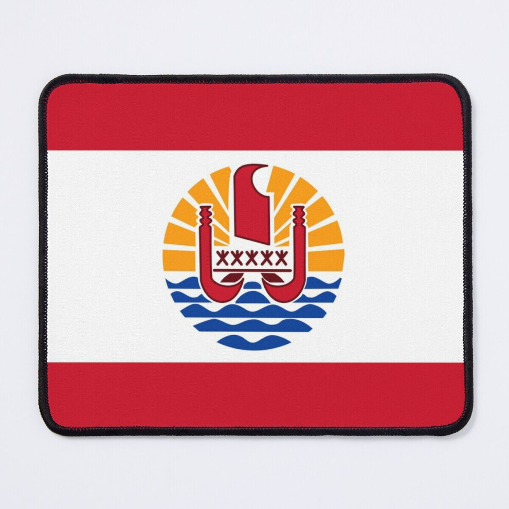 Mouse Pad Flag Of French Polynesia, France 11.8 X 9.8 Inch Computer Mat Gaming Office Mousepad 7802738164527