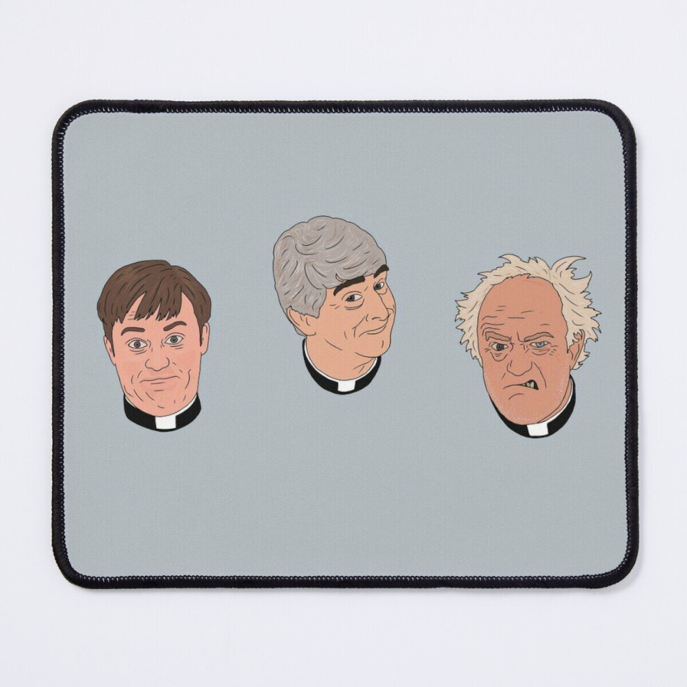 Mouse Pad Fathers Ted, Dougal And Jack 11.8 X 9.8 Inch Computer Mat Gaming Office Mousepad 7802738184747