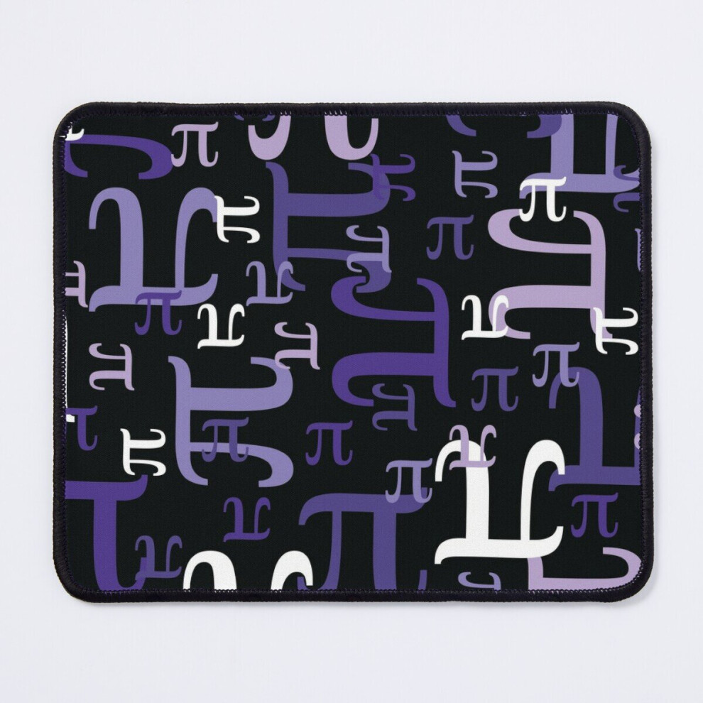 Mouse Pad Pieces Of Pi (Purple) 11.8 X 9.8 Inch Computer Mat Gaming Office Mousepad Purple 7802738151121