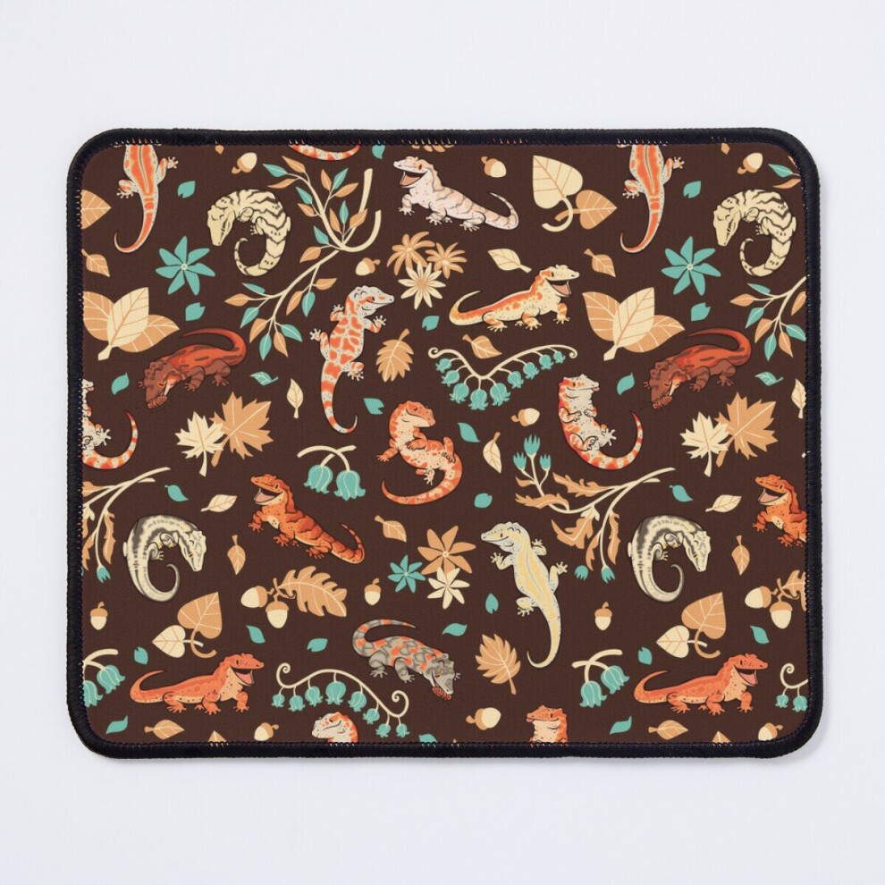 Mouse Pad Autumn Geckos In 11.8 X 9.8 Inch Computer Mat Gaming Office Mousepad Dark/Brown 7802738118797