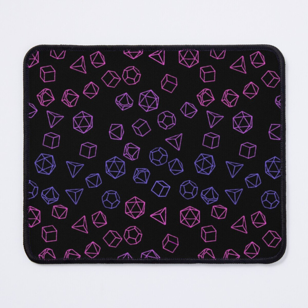 Mouse Pad Dnd Dice Bi Flag Pattern 11.8 X 9.8 Inch Computer Mat Gaming Office Mousepad 7802738177725