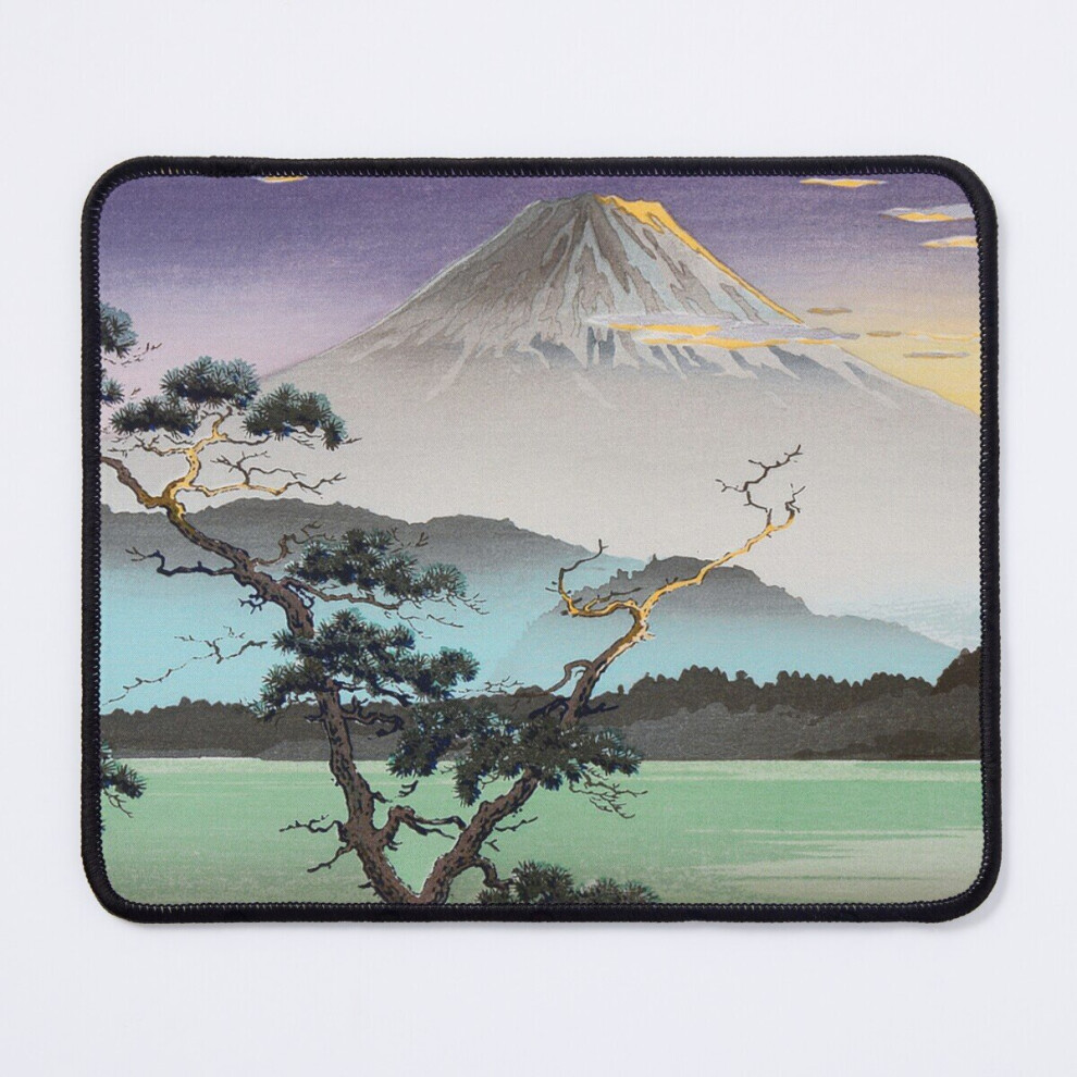 Mouse Pad Fuji From Lake Sai - Evening View From Lake Sai 11.8 X 9.8 Inch Computer Mat Gaming Office Mousepad 7802738136319