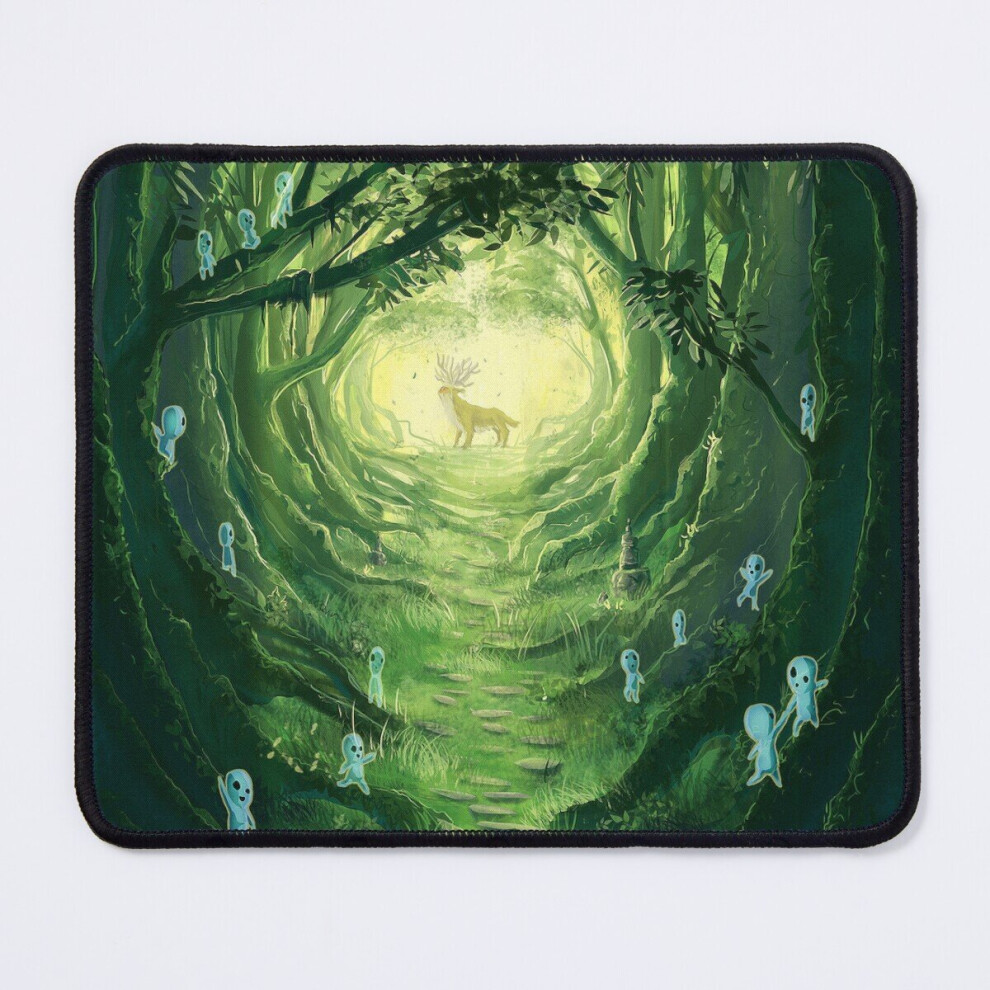 Mouse Pad Princess Mononoke "San And Her Brother Wolves" 11.8 X 9.8 Inch Computer Mat Gaming Office Mousepad 7802738166682