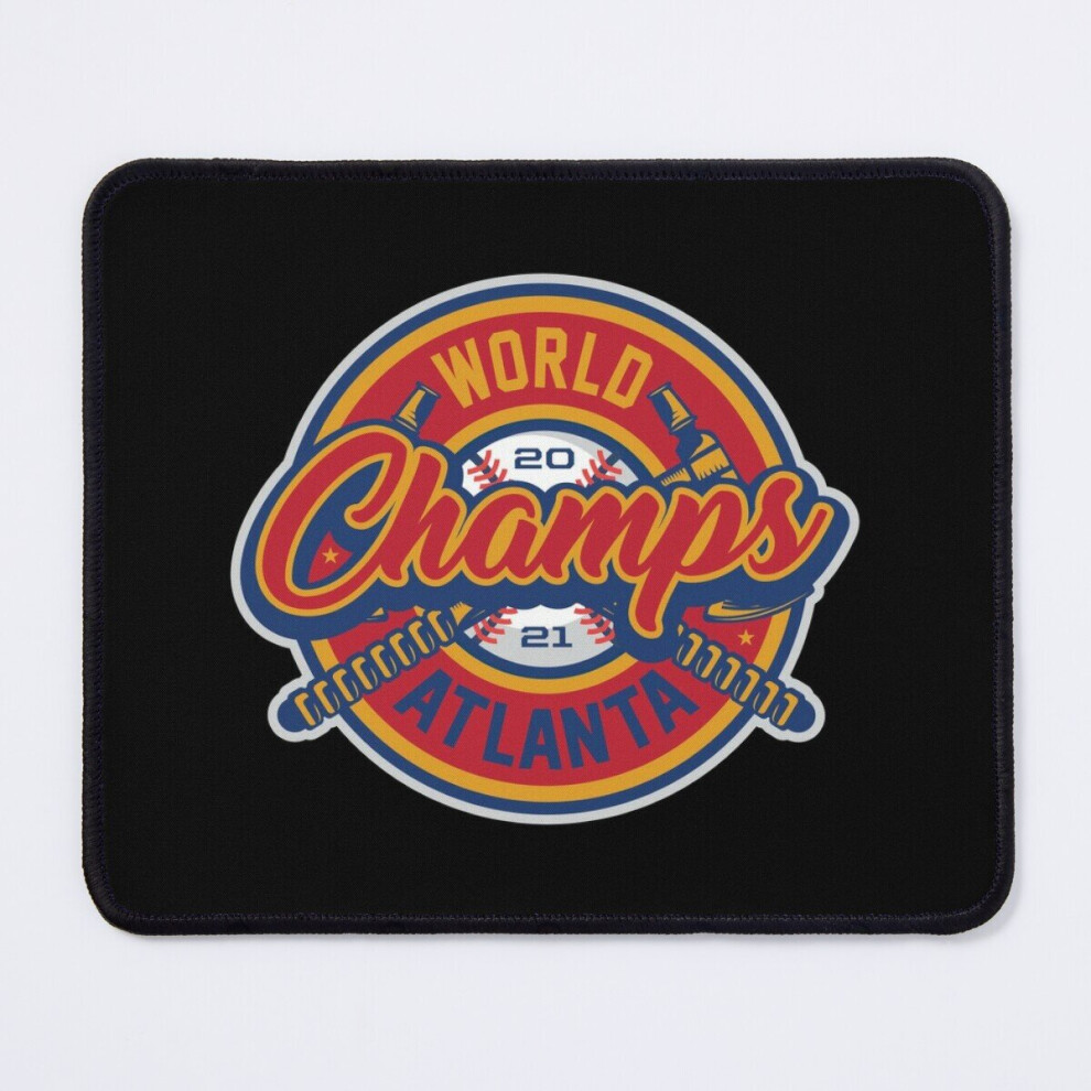 Mouse Pad World Champs Atlanta|| 11.8 X 9.8 Inch Computer Mat Gaming Office Mousepad 7802738126358