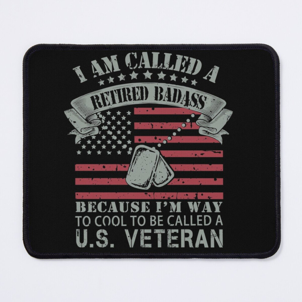 Mouse Pad Us Army Veteran 11.8 X 9.8 Inch Computer Mat Gaming Office Mousepad 7802738205589