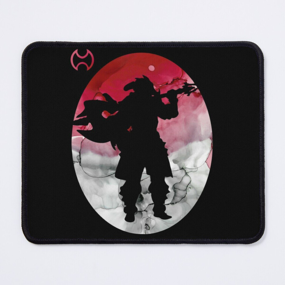 Mouse Pad Fxiv Warrior Silhouette 11.8 X 9.8 Inch Computer Mat Gaming Office Mousepad 7802738155280