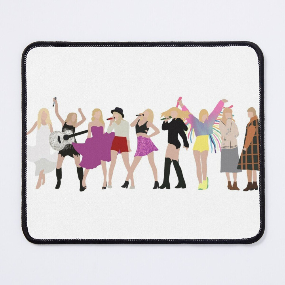 Mouse Pad Taylor Swift Eras Evolution 11.8 X 9.8 Inch Computer Mat Gaming Office Mousepad 7802738121353
