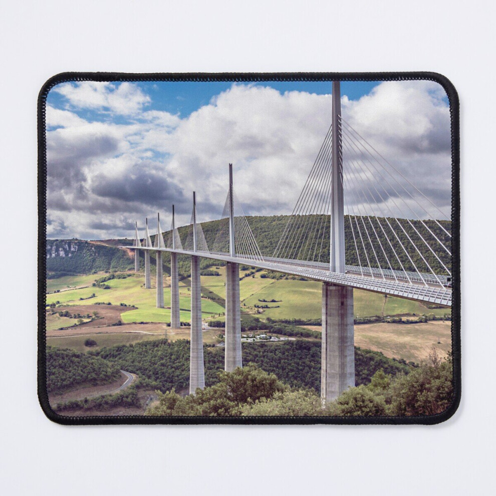 Mouse Pad Millau Viaduct France 11.8 X 9.8 Inch Computer Mat Gaming Office Mousepad 7802738118766
