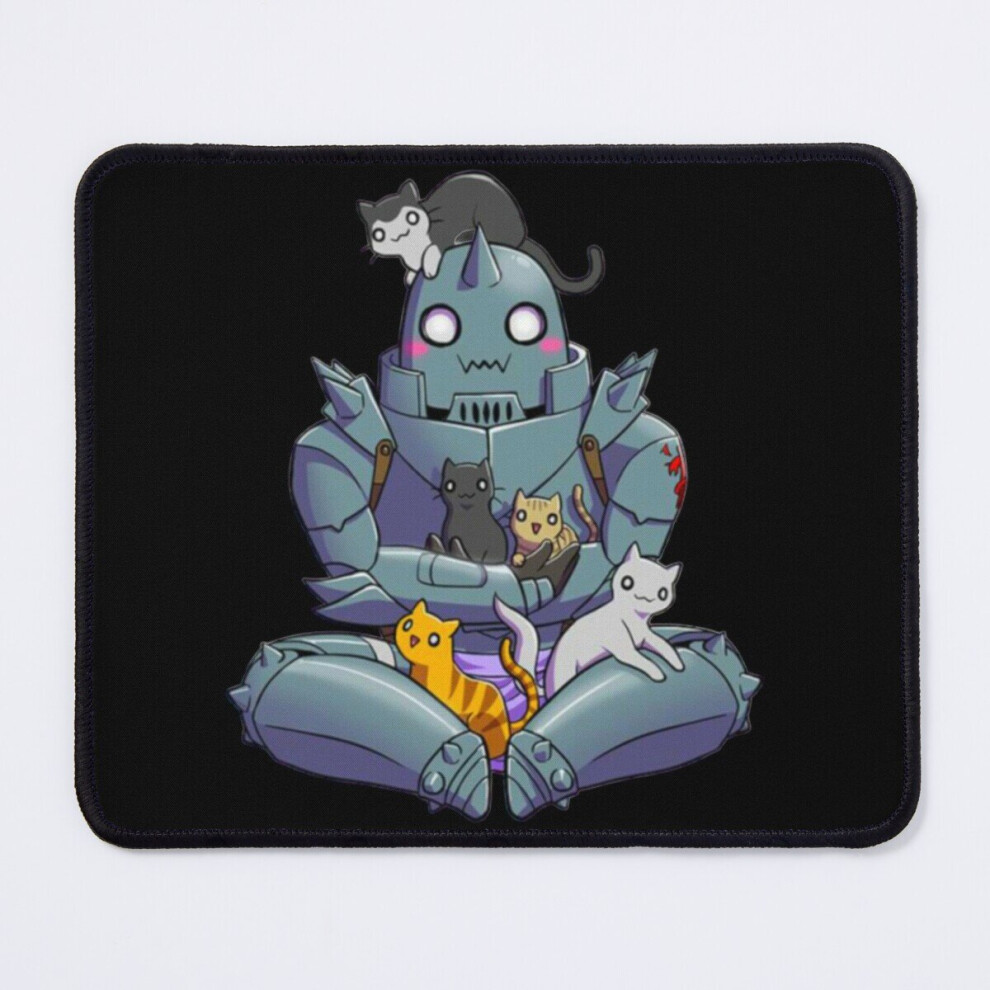 Mouse Pad Alphonse Elric Fullmetal Alchemist Brotherhood| Perfect Gift 11.8 X 9.8 Inch Computer Mat Gaming Office Mousepad 7802738149470