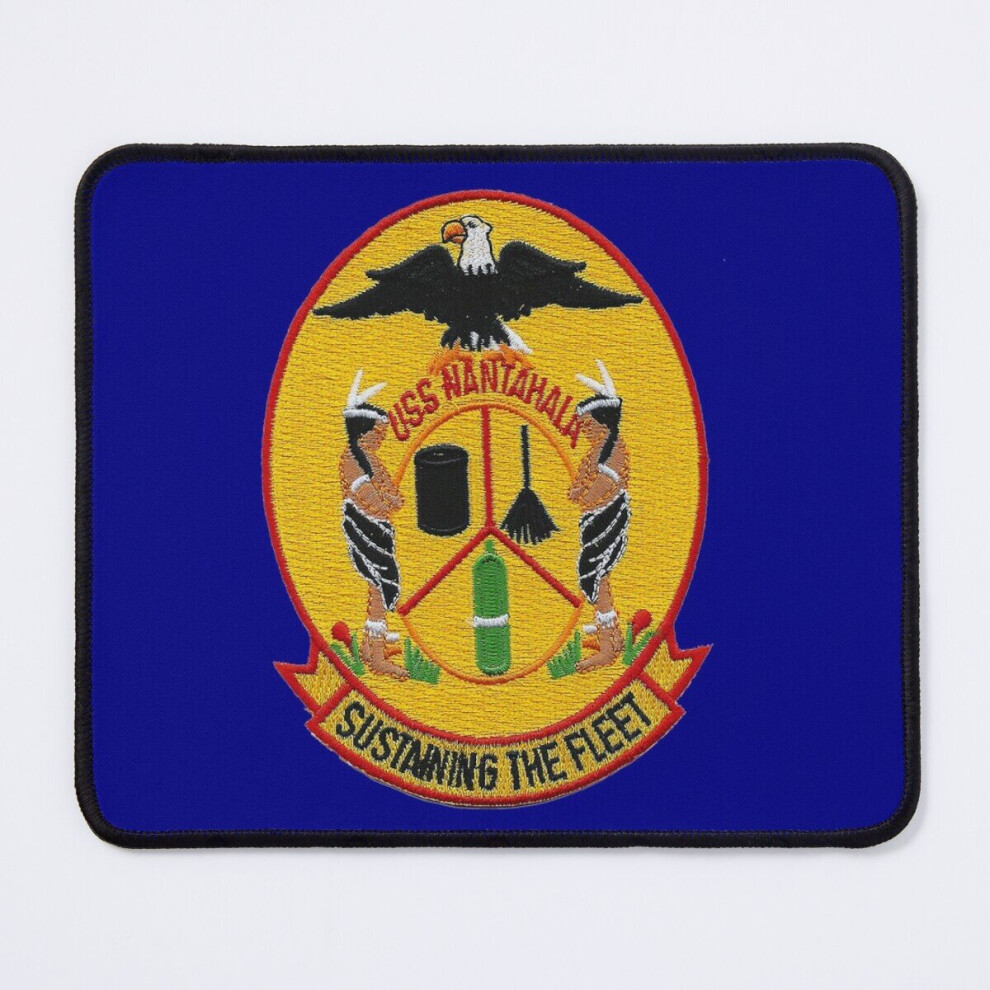 Mouse Pad Uss Nantahala (Ao-60) Ship's Store 11.8 X 9.8 Inch Computer Mat Gaming Office Mousepad 7802738189780