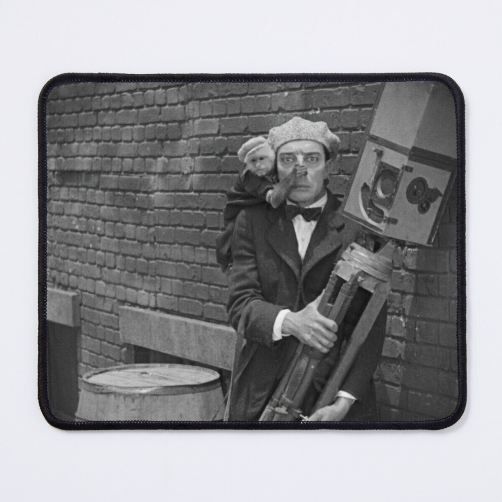 Mouse Pad The Cameraman Buster Keaton 11.8 X 9.8 Inch Computer Mat Gaming Office Mousepad 7802738121339