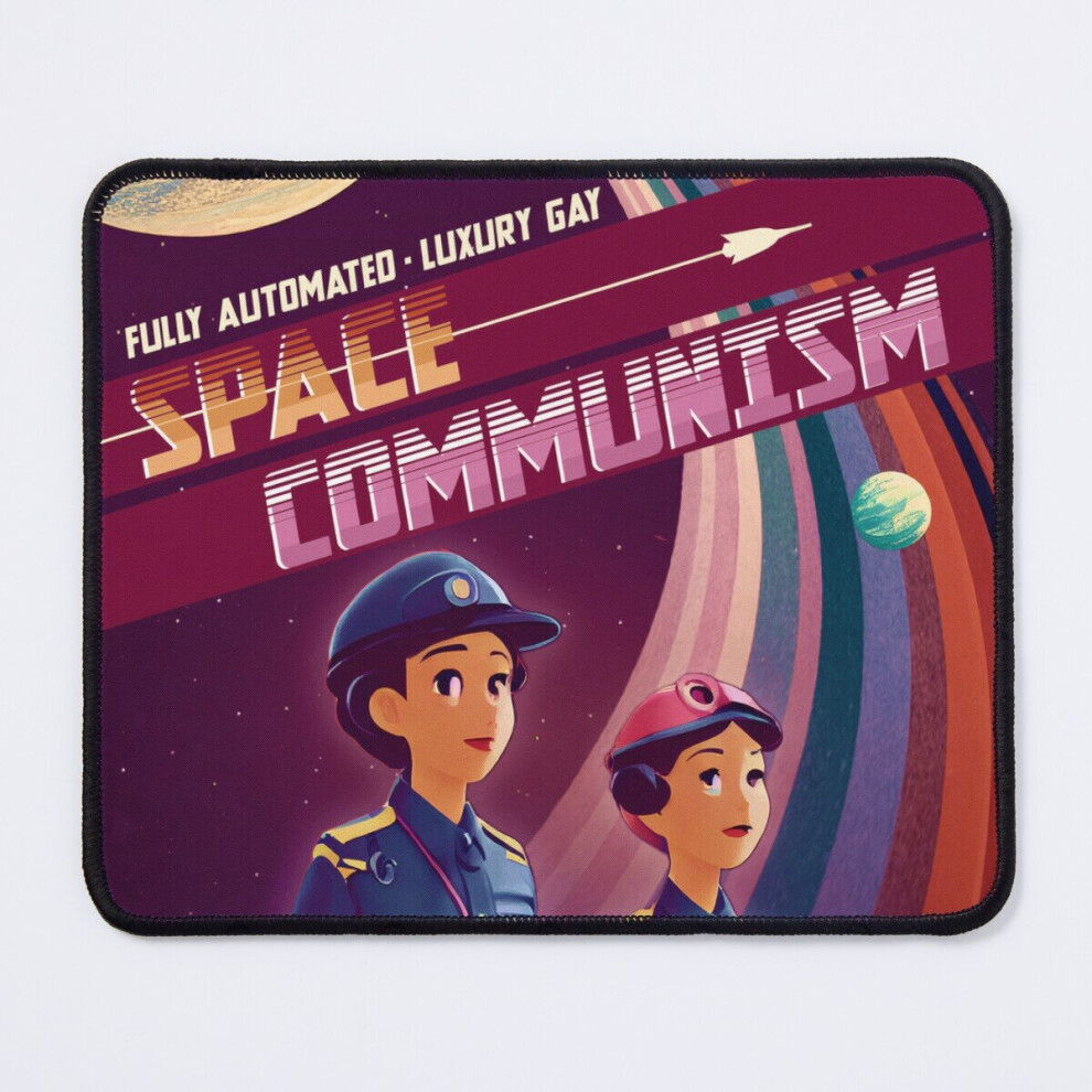 Mouse Pad Fully Automated Luxury Space Communism 11.8 X 9.8 Inch Computer Mat Gaming Office Mousepad 7802738131376