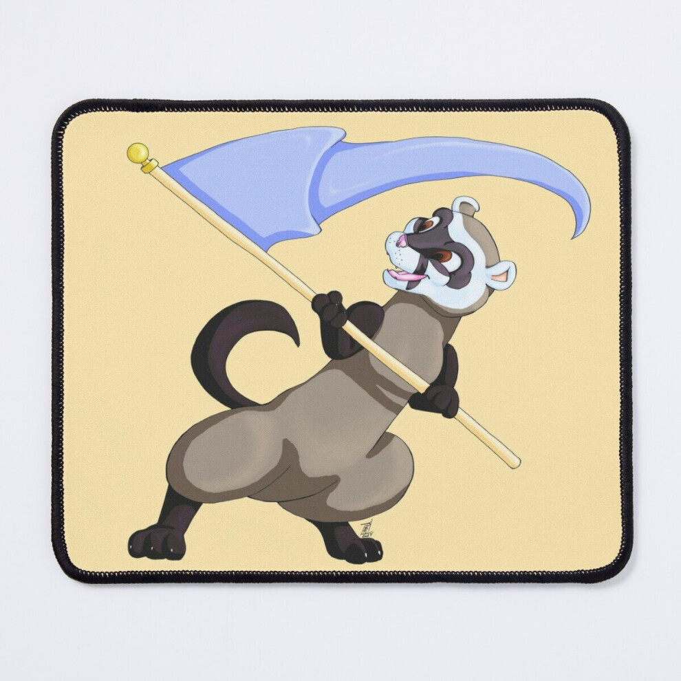 Mouse Pad Flag Ferret 11.8 X 9.8 Inch Computer Mat Gaming Office Mousepad 7802738197051